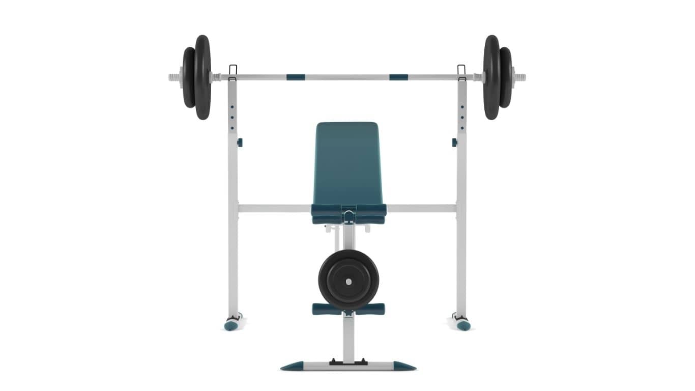 How to use butterfly attachment on weight bench